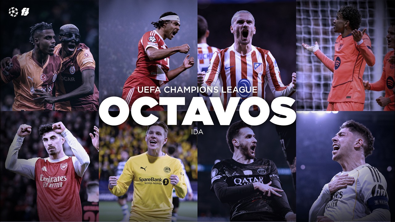 ¡Así se jugó la IDA de los OCTAVOS en la CHAMPIONS!