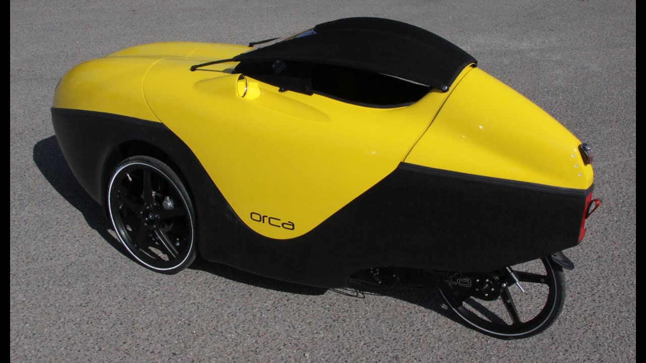 Orca Velomobile in front