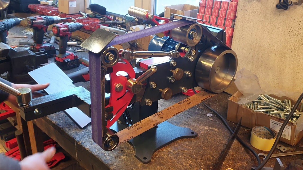 Belt grinder 50x1500 Szlifierka taśmowa