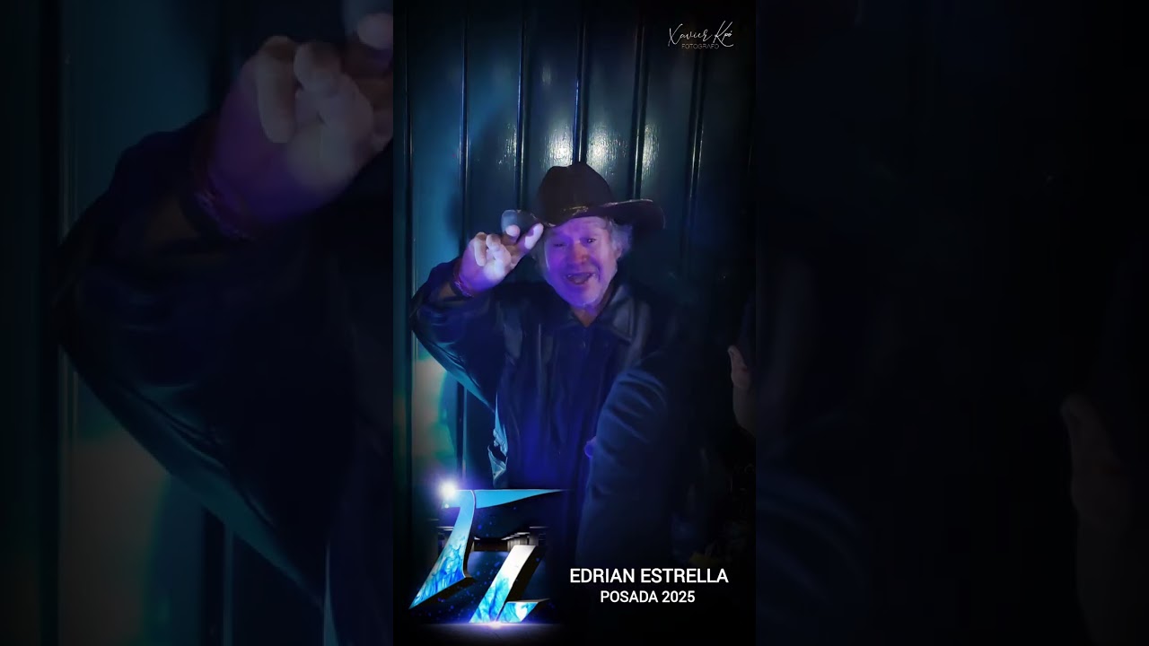 Cómo en los viejos tiempos, EDRIAN ESTRELLA!!BIENVENIDO💃🕺Posada 2025 Gracias amiga Vero y Rosa