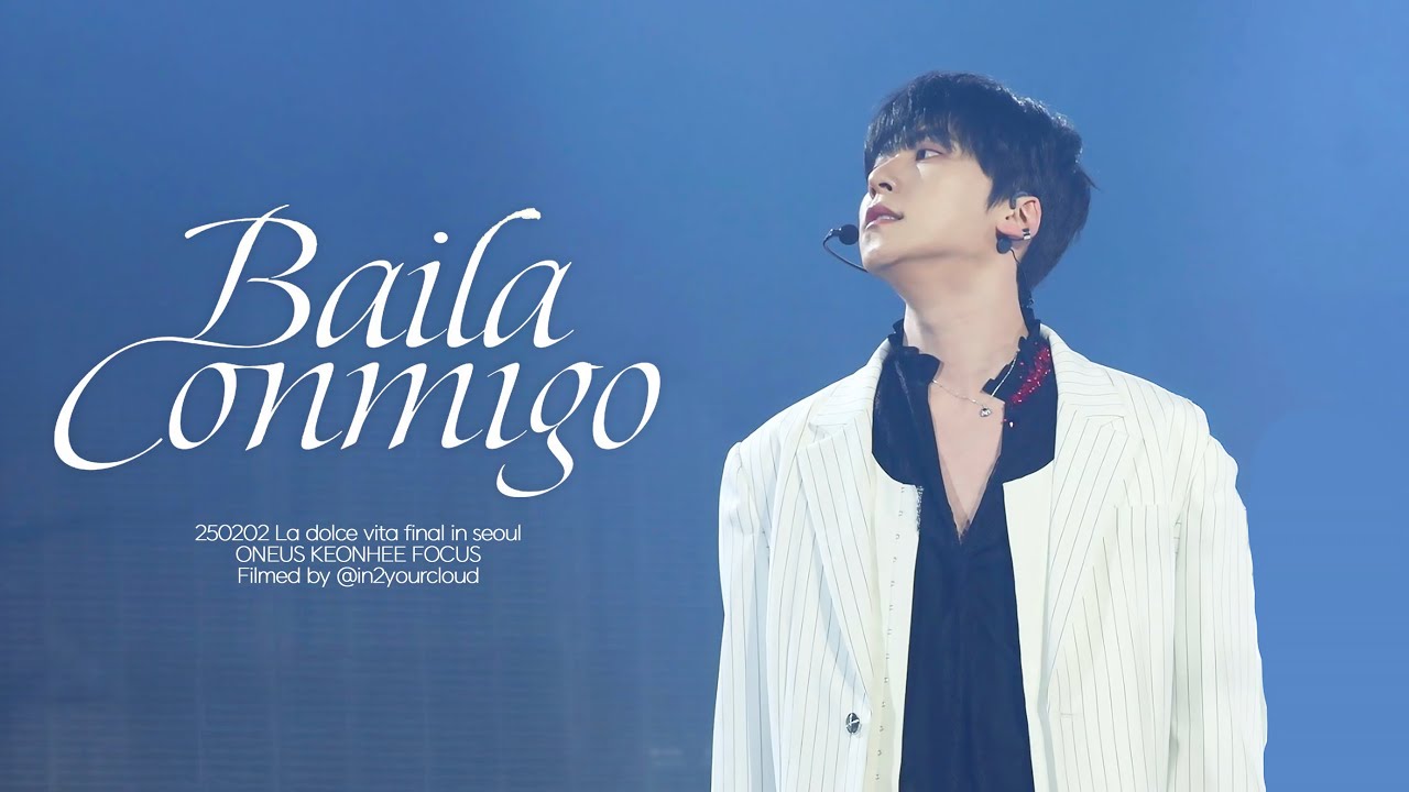 250202 원어스 건희 Baila Conmigo 직캠 @ La dolce vita Final in Seoul