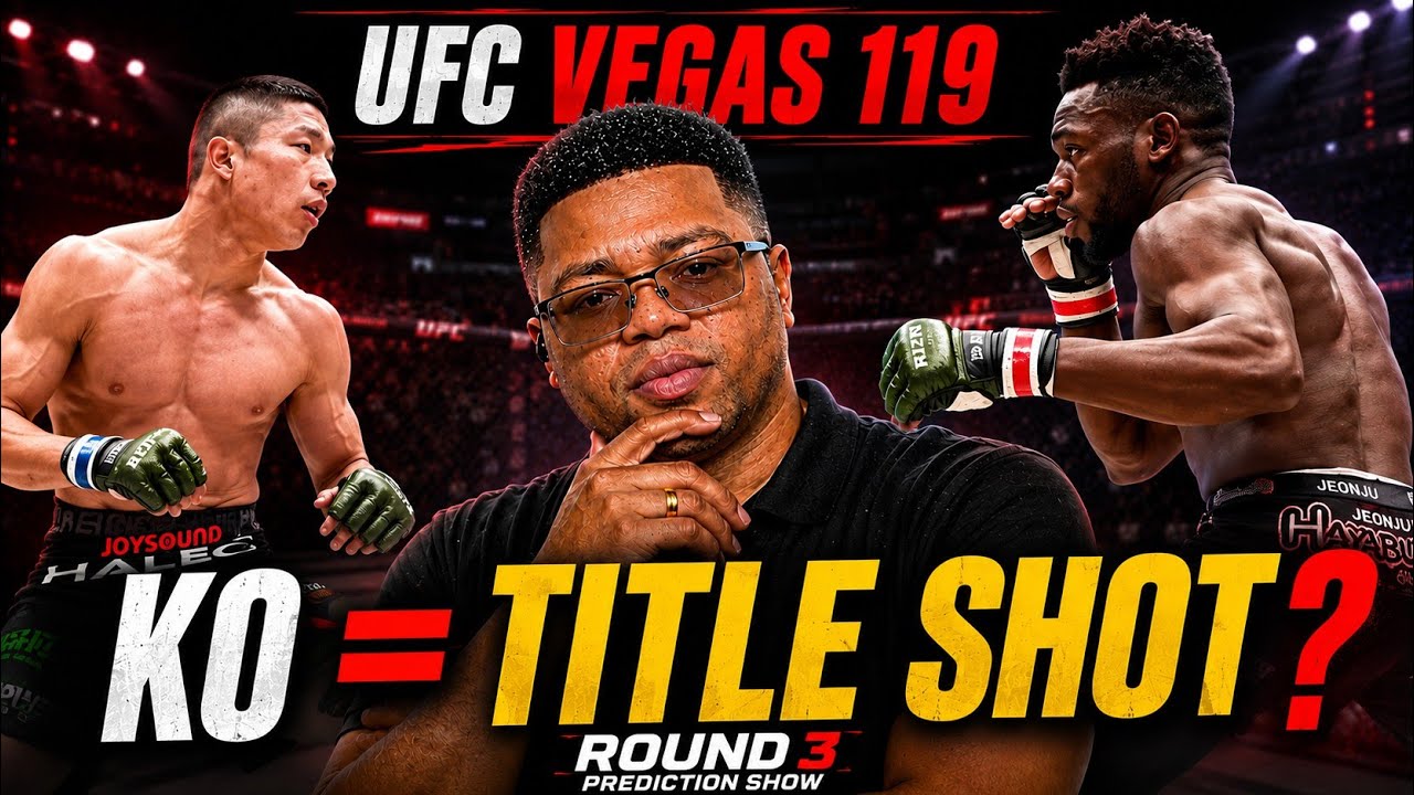 UFC Vegas 119 | Kape vs Horiguchi | Round 3 Prediction Show Ep. 16 | Full Card Predictions & 🐶🔒