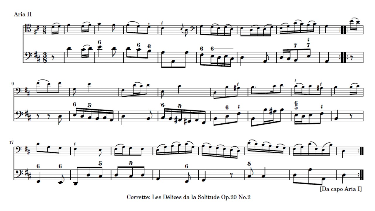 M Corrette - Bassoon Sonata n 2