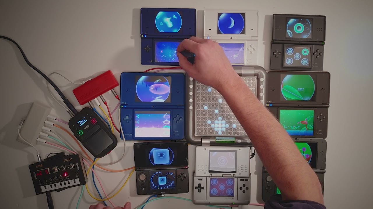 9x Toshio Iwai (Electroplankton, Tenori-On)