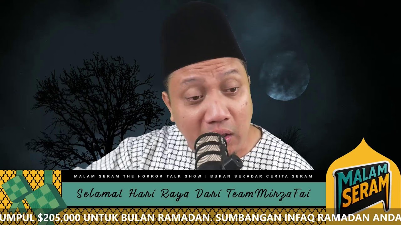MALAM SERAM THE HORROR TALK SHOW | DITAJA TOP EJEN HARTANAH TEAMMIRZAFAI