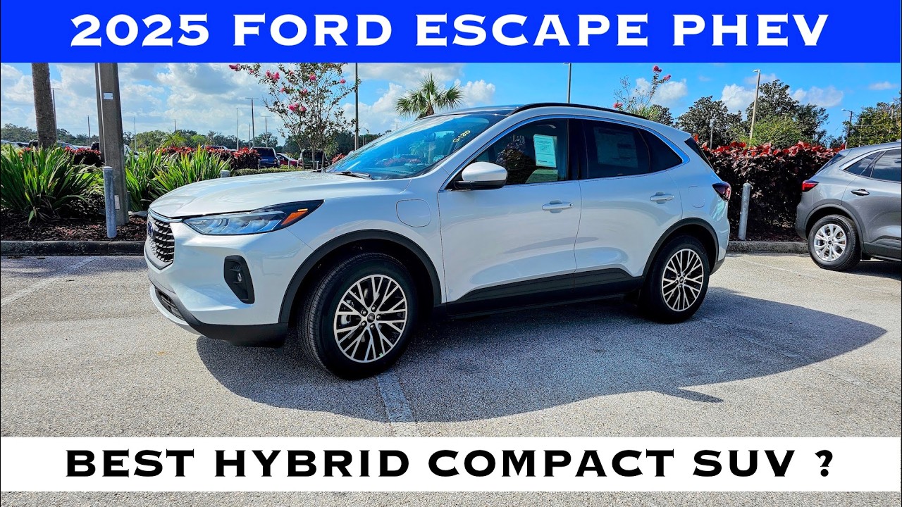 Ford Escape PHEV Hybrid 2025 года — что нового в 2025 году? Обзор и тест-драйв от первого лица.