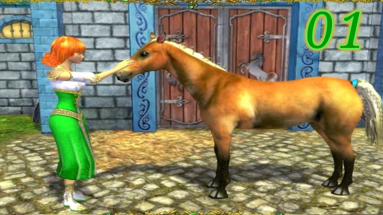 The Adventures of Princess: Royal Tournament - Gameplay in Hungarian (Horse Game) Part 1