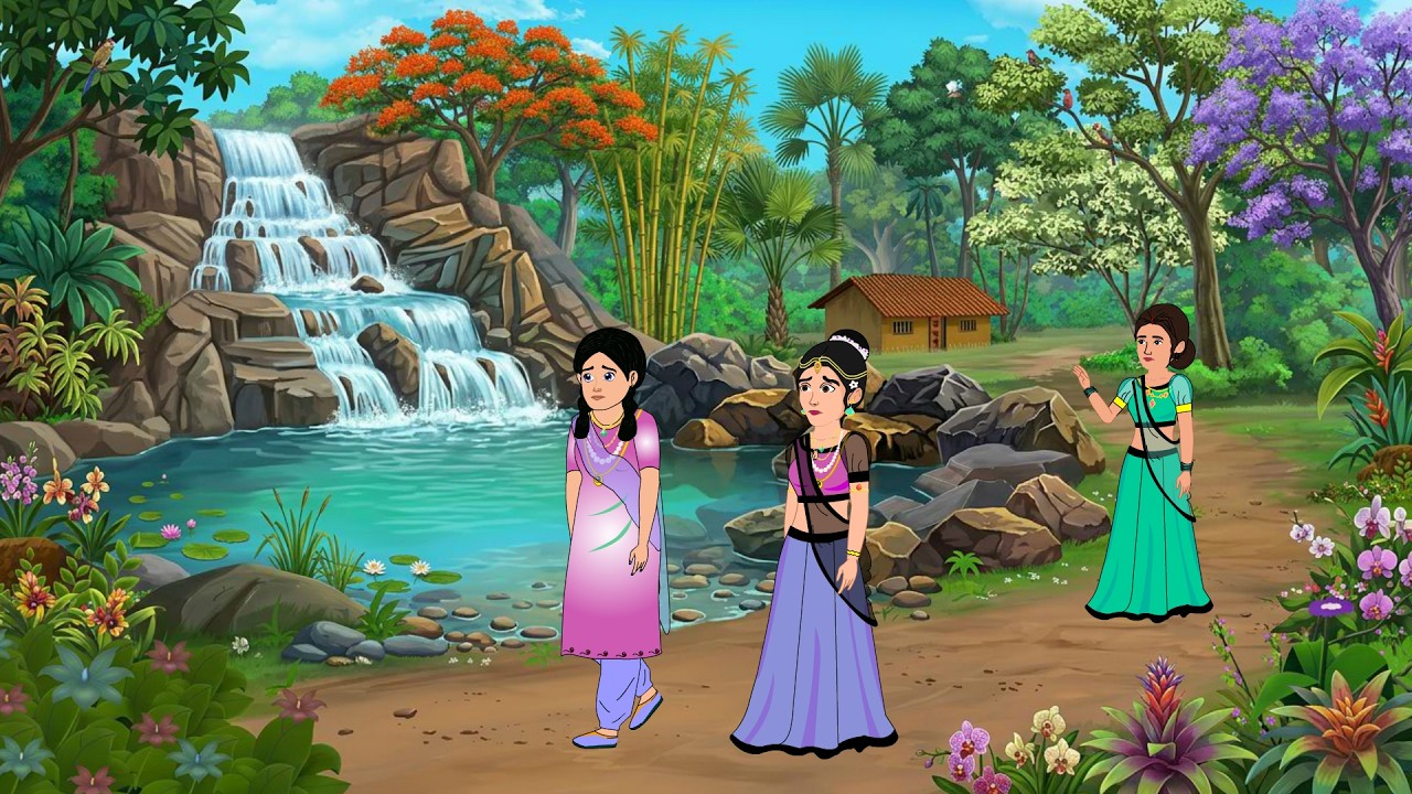सात बहने और छुपा हुआ रहस्य || Hindi kahani | cartoon story | moral stories