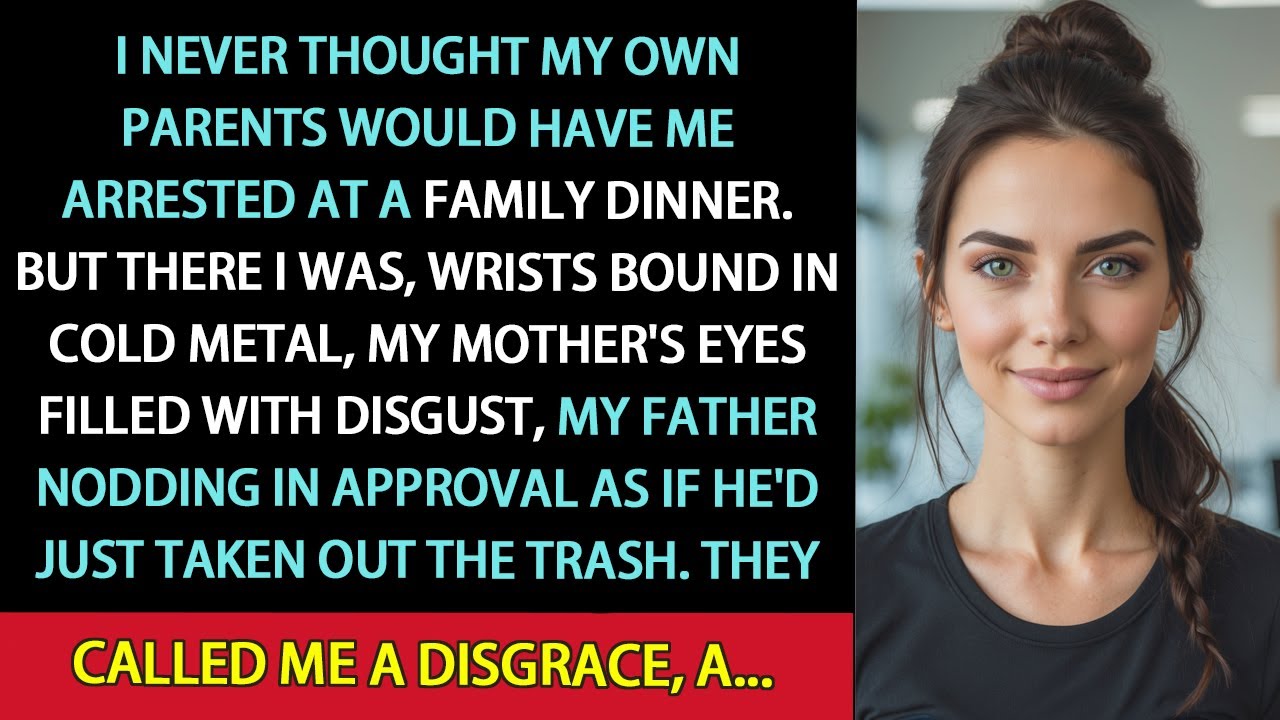 My Parents Handcuffed Me At Dinner—Then My Spouse Said 'Release My Admiral, Officer'