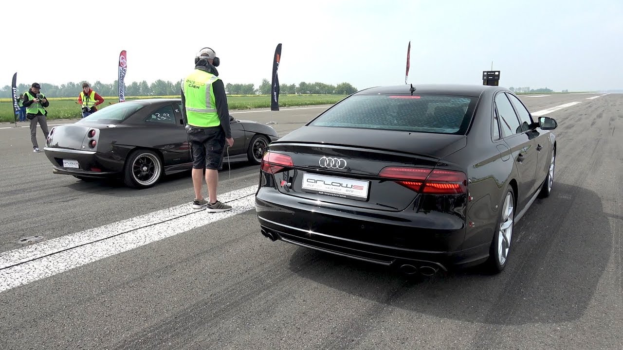 605HP Audi S8 Plus vs 586HP Fiat Coupe 20V Turbo vs BMW M3 vs Audi S6