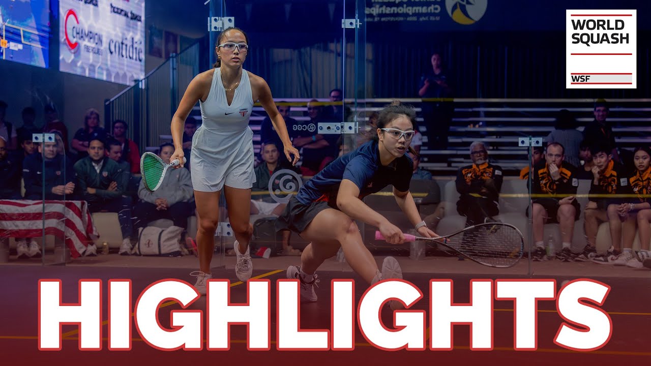 Malaysia vs USA | WSF World Junior Team Championships 2024 | SF HIGHLIGHTS