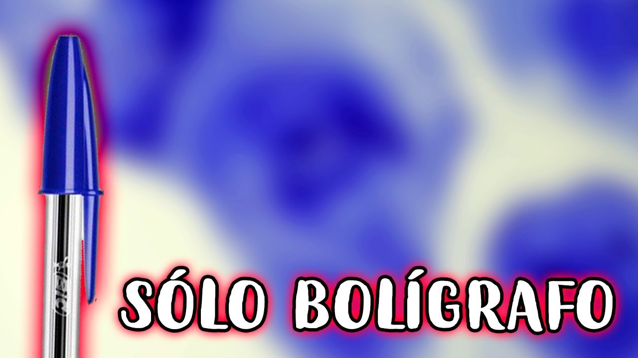 ¿Qué tan realista puedo dibujar con un bolígrafo normal y corriente? | EL RETO DEL BOLÍGRAFO