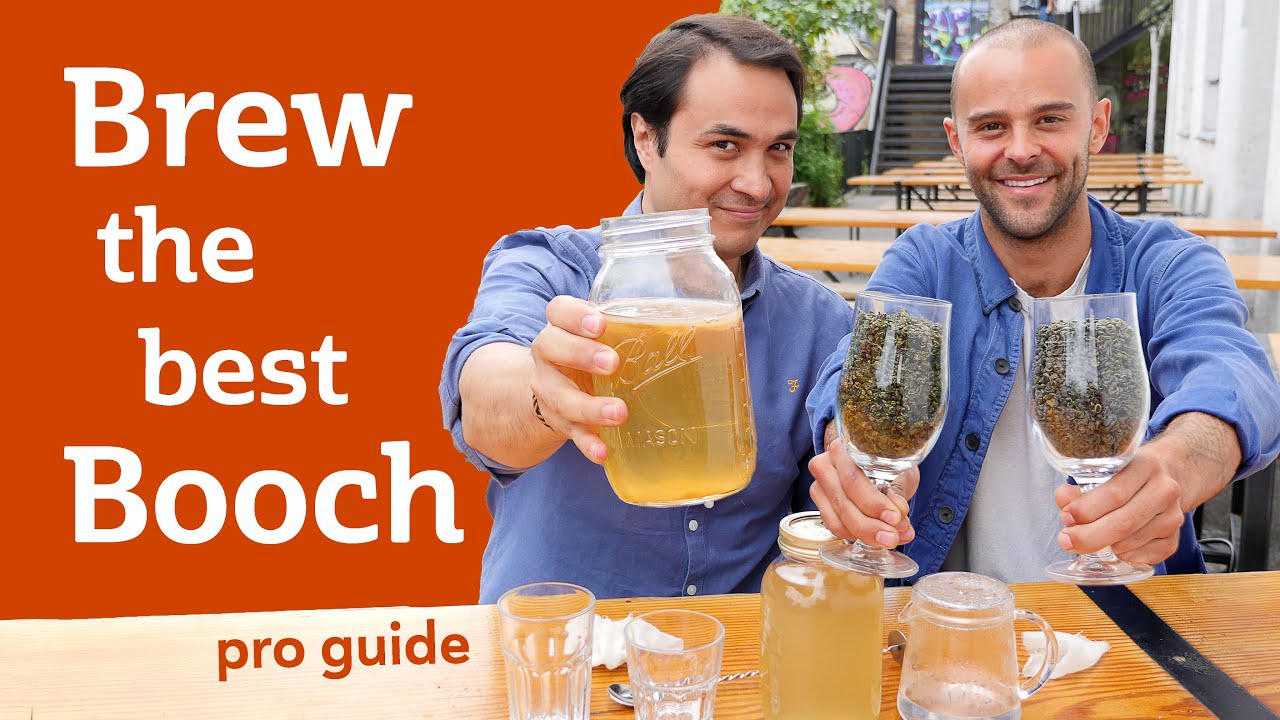 EXPERT GUIDE TO BREWING KOMBUCHA