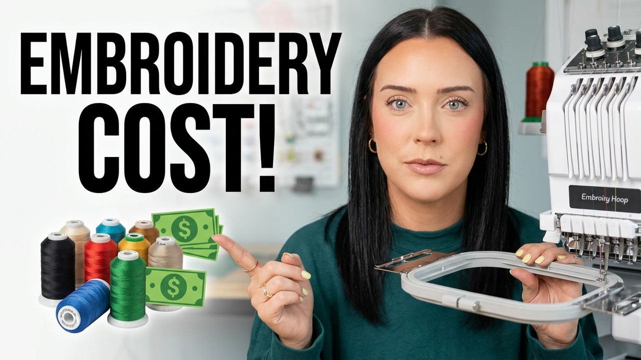 How Much Does It REALLY Cost to Start an Embroidery Business at Home? | 2026 Real Numbers