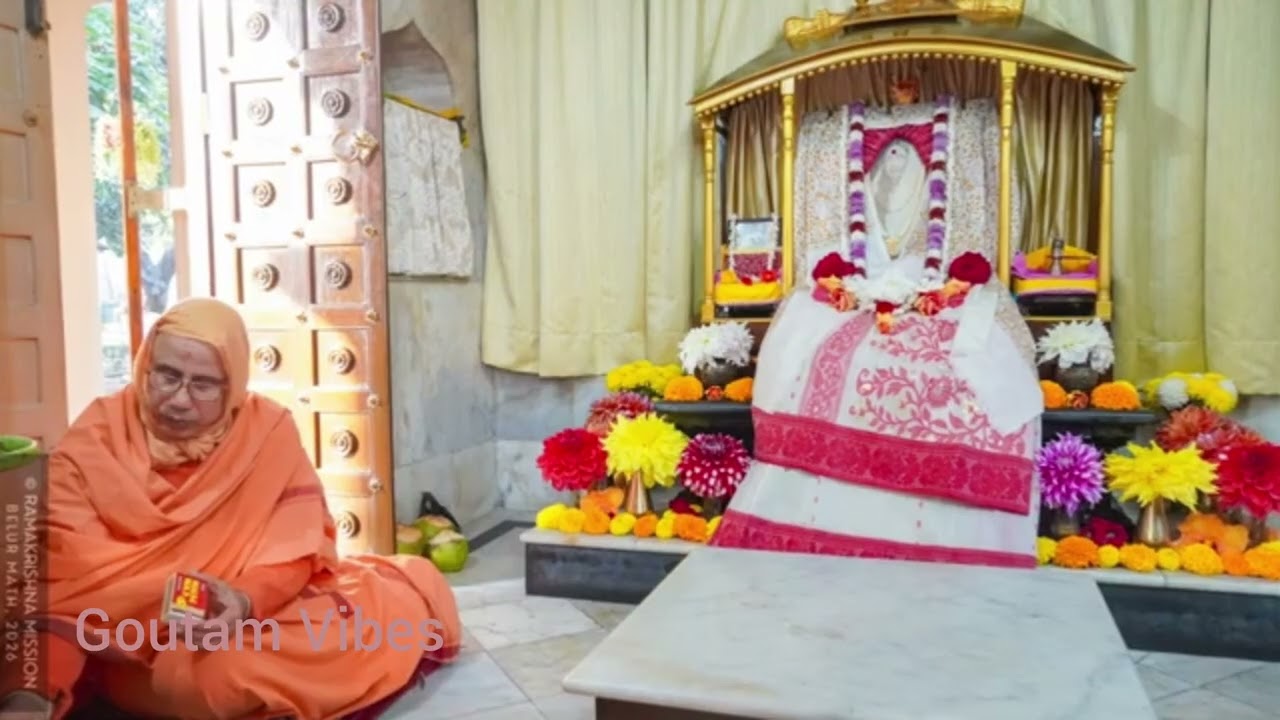 Ramakrishna Charanam Sharanam Singer: Swami Sarvagananda Maharaj ji 🙏🙏