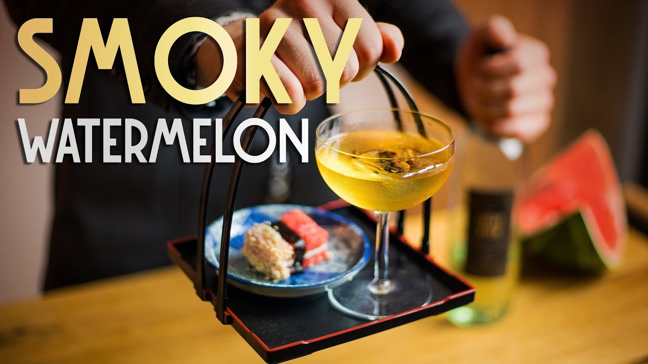 UMAMI Mezcal Cocktail  | Smoky Cocktail with Watermelon