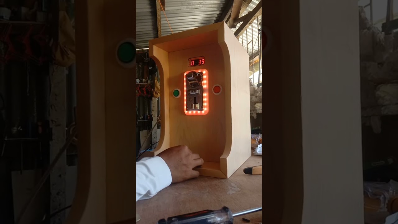 water vendo machine...with 4digit timer and push button (start and pause)...
