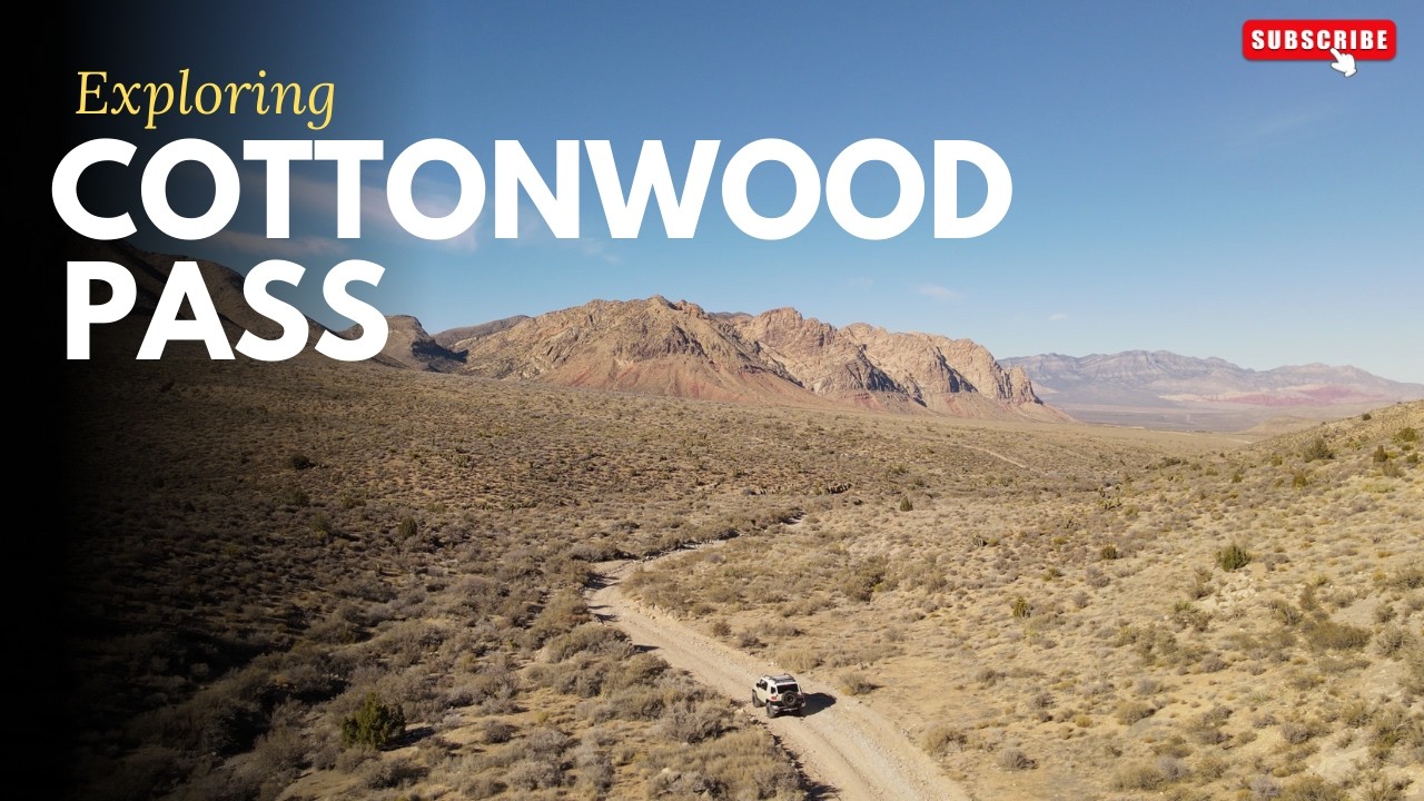 Off-Roading Through Cottonwood Pass Nevada | Off-Road Trail Run & Scenic Drive