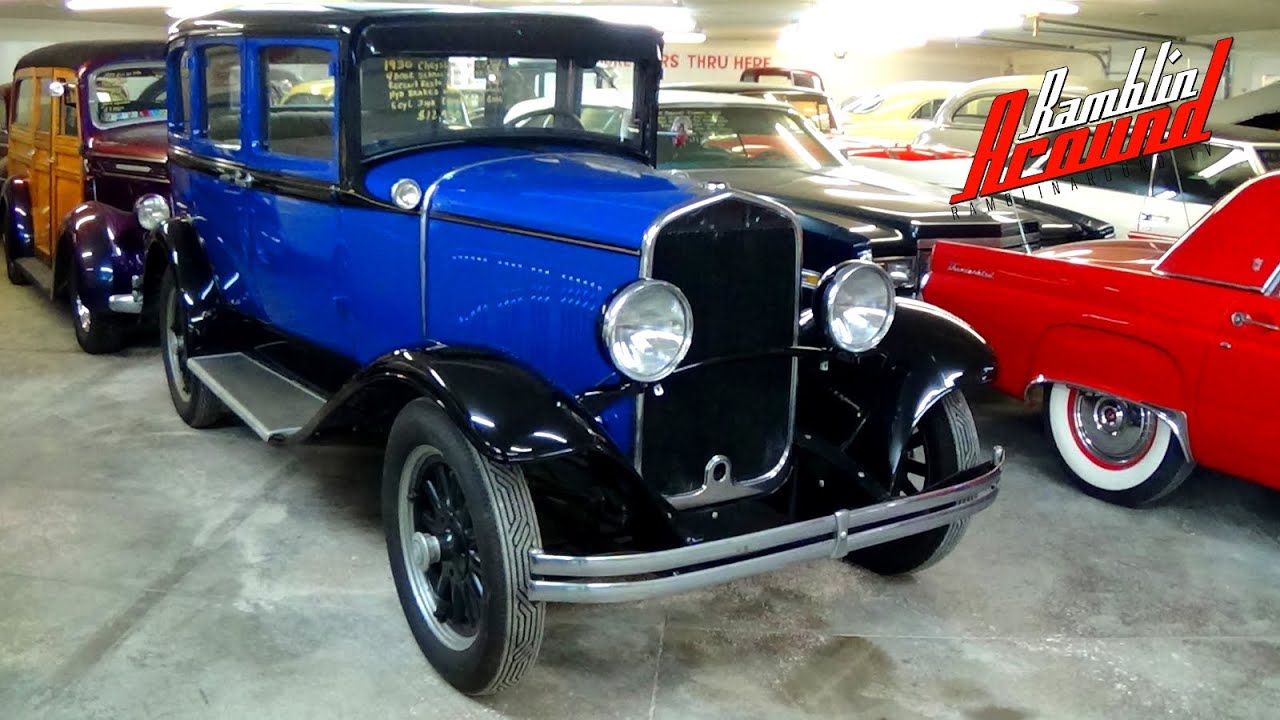 Rare 1930 Chrysler CJ6 Sedan at Country Classic Cars