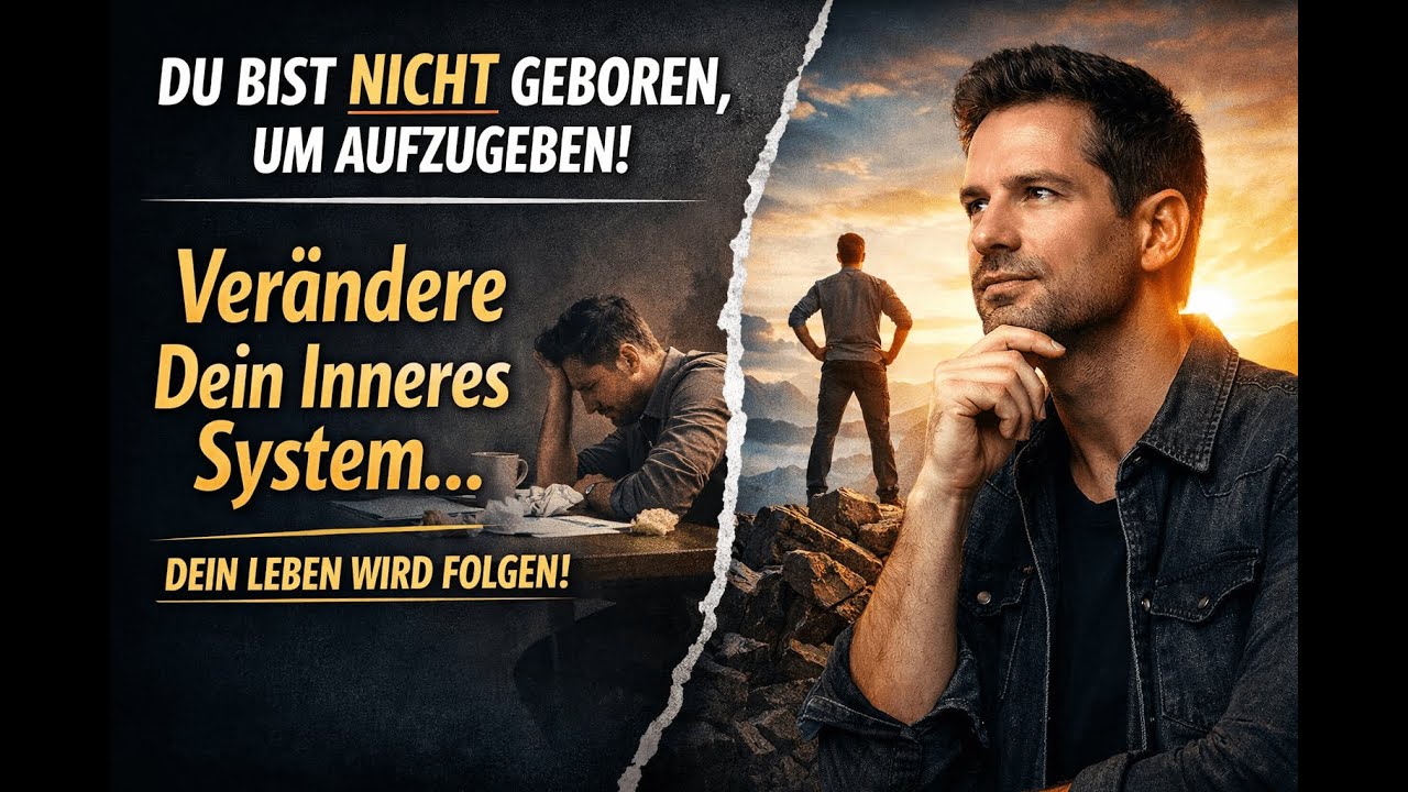 Du lebst nicht, was du willst — sondern was du glaubst. Warum?