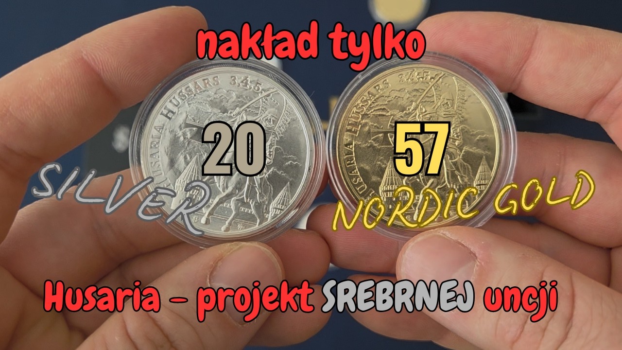 Uzupełniłem kolekcję o próbę technologiczną! 😱 TYLKO 57 SZTUK 🪙 Husaria Nordic Gold 🔥
