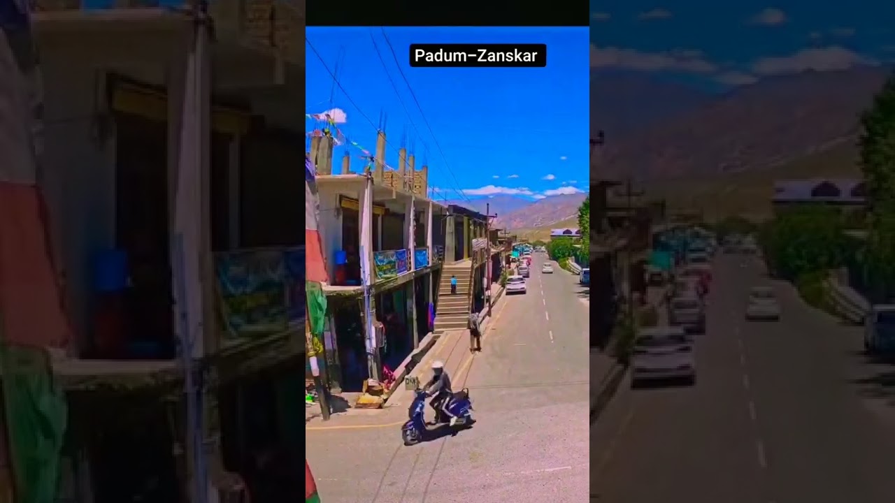 Padum-Most beautiful city of Zanskar | Delhi to Zanskar Bike Ride #Zanskar #padum