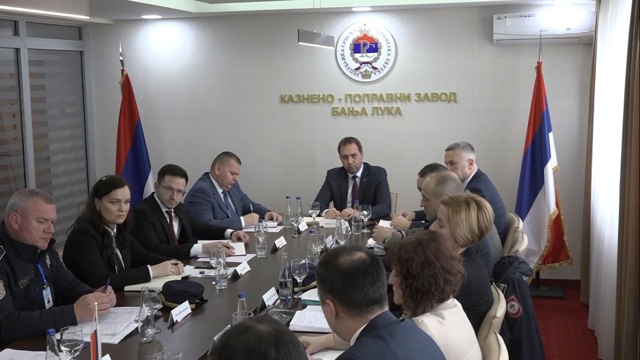 Ministar pravde RS, Goran Selak, posjetio Kazneno- popravni zavod Banjaluka – 12.2.2026.