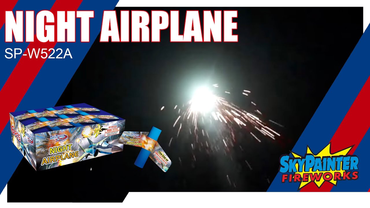 SP-W522A NIGHT AIRPLANE from Happy Family Fireworks #fireworks