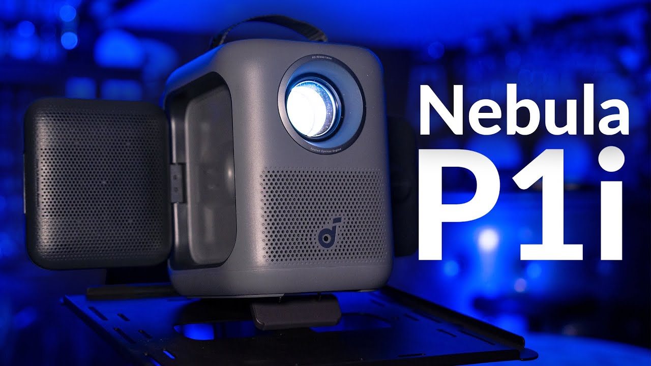 soundcore Nebula P1i Review - The First Portable Projector with Flippable Speakers! 🔥