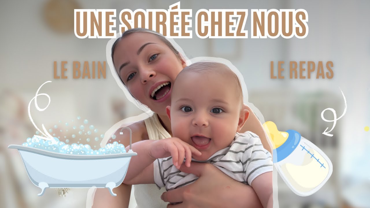 ￼UNE SOIRÉE AVEC UN BÉBÉ DE 5MOIS ET DEMI