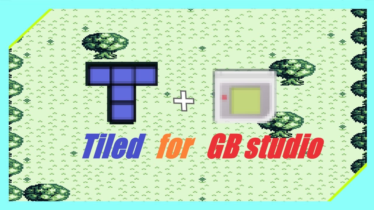 using Tiled for GB studio backgrounds