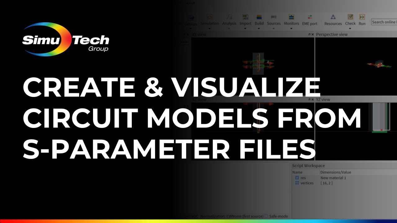 Create & Visualize Circuit Models from S-Parameter Files