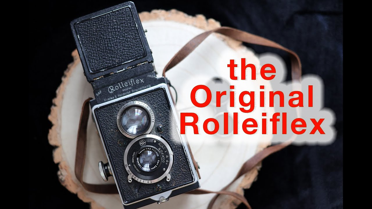 Taking Pics with a 100 Year Old Camera - the Original Rolleiflex #rolleiflex #film #filmcamera