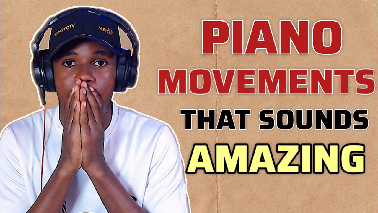 Simple piano movements that's sounds Advanced