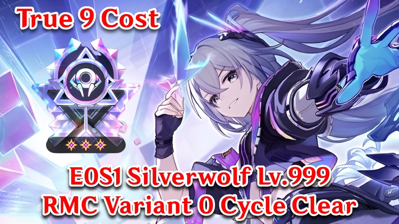 NO E4 WELT!? E0S1 Silverwolf Lv.999 0 Cycle Clear 35 Mil King In Check | Honkai Star Rail 4.3