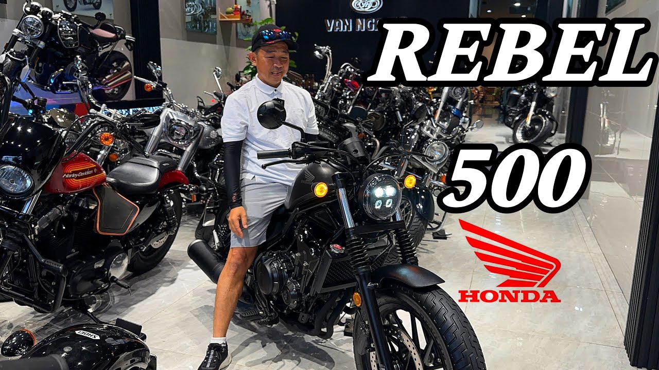 Honda Rebel 500 - Cruiser tầm trung rẻ bền đẹp chuẩn keng đáng trải nghiệm và cập nhật xe có sẵn 🏍️😍