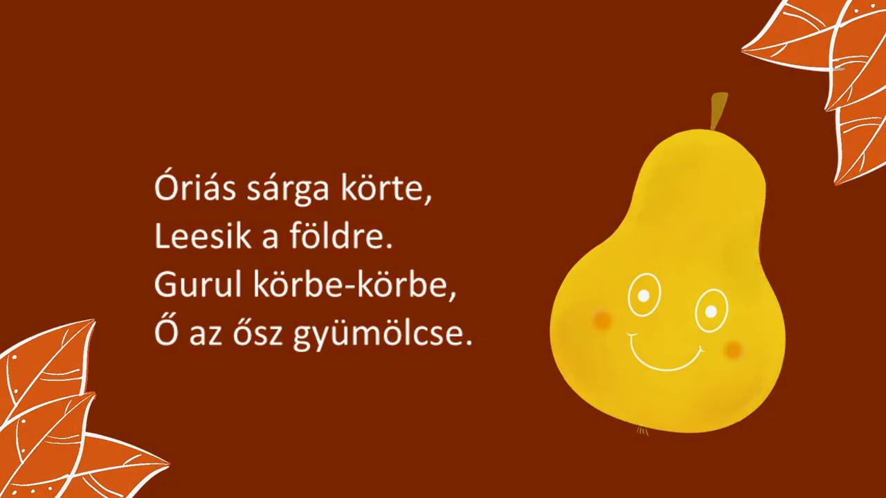 Őszi mond&oacute;k&aacute;k 2. r&eacute;sz