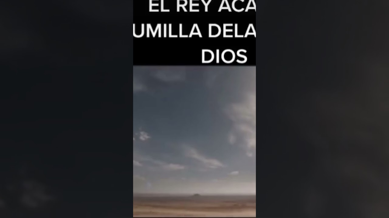 El Rey Ac&aacute;b se humilla delante de DIOS. 1 Reyes 21:28