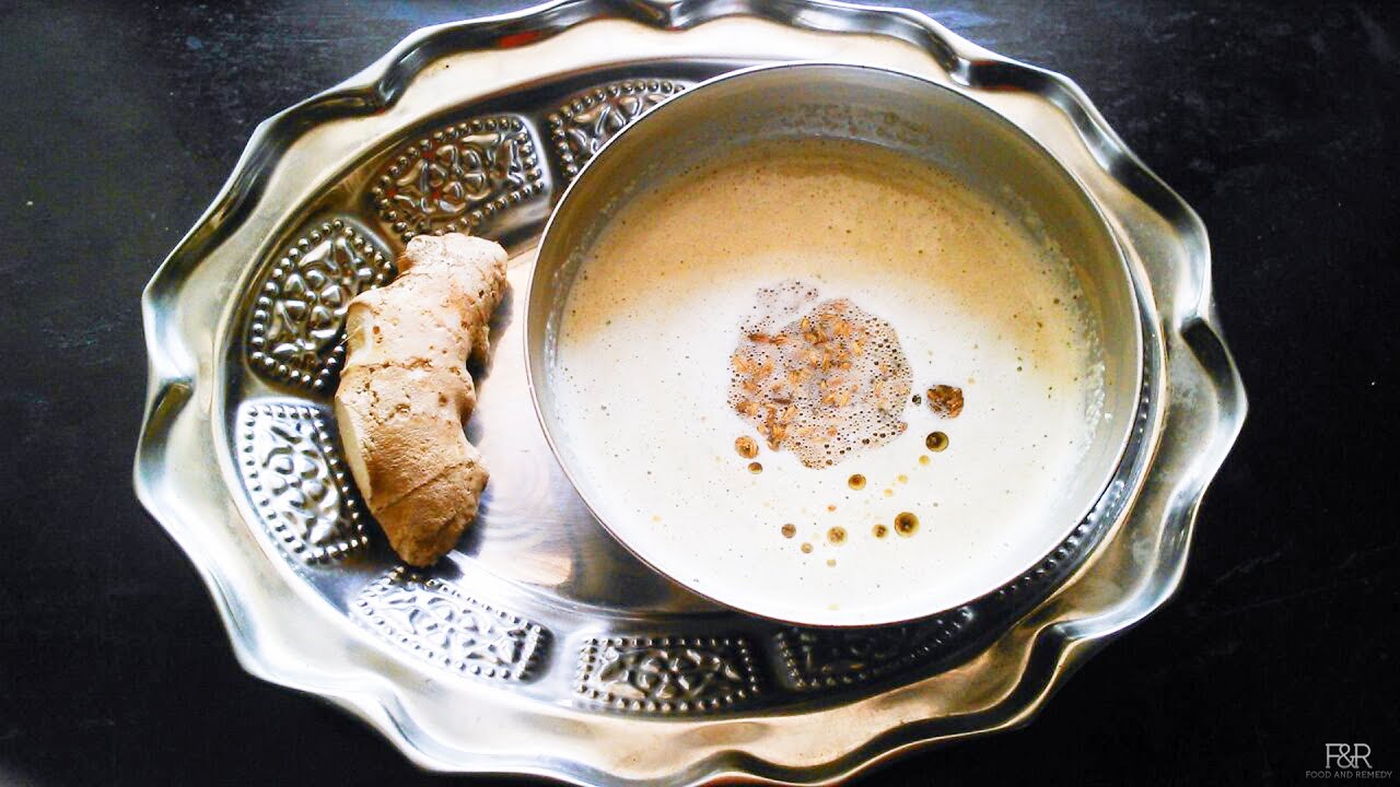 Shunti Tambuli |  Ginger Flavored yogurt/curd Recipe | tambli recipes