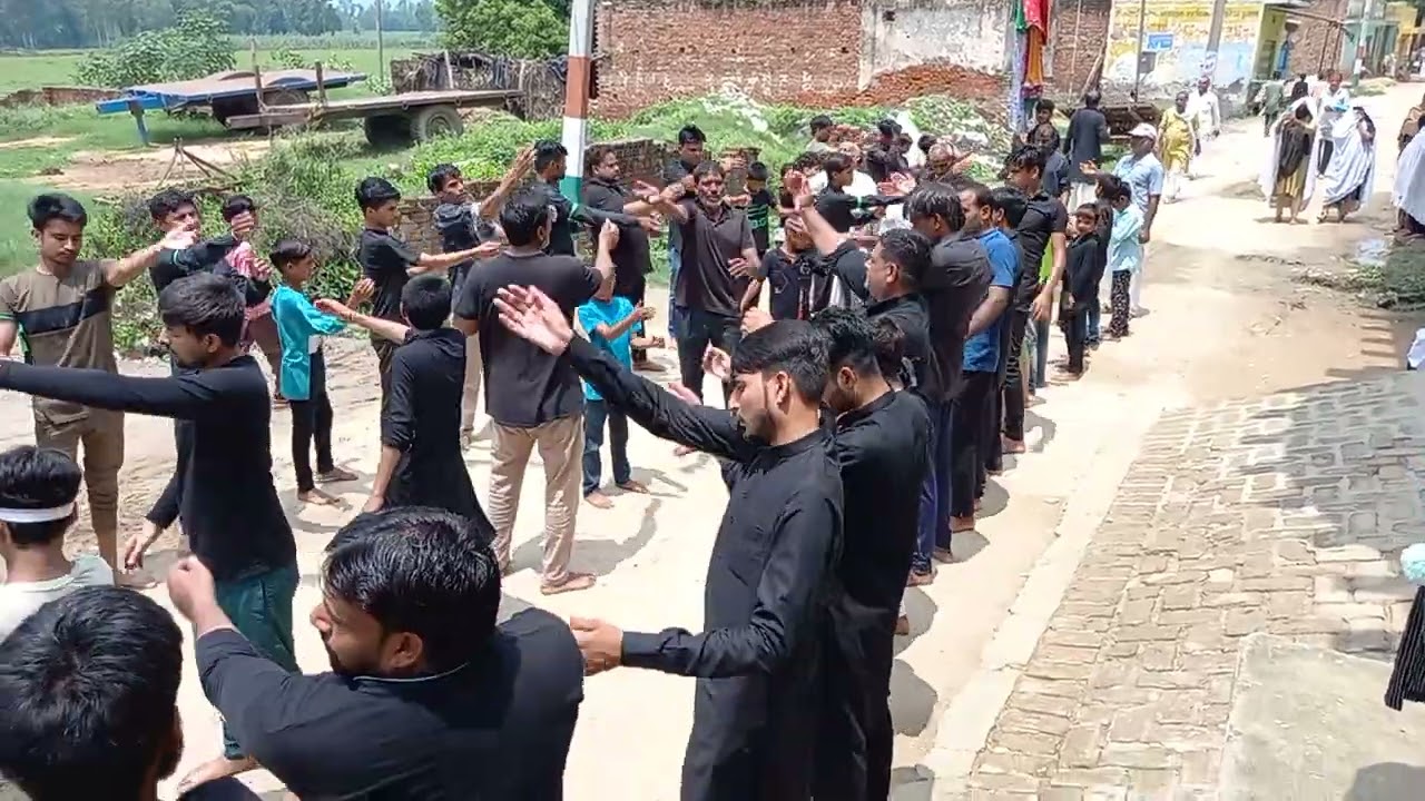 Alwida noha aarzo mehandi Anjuman e abbasiya Budina khurd sadat 9 Moharram