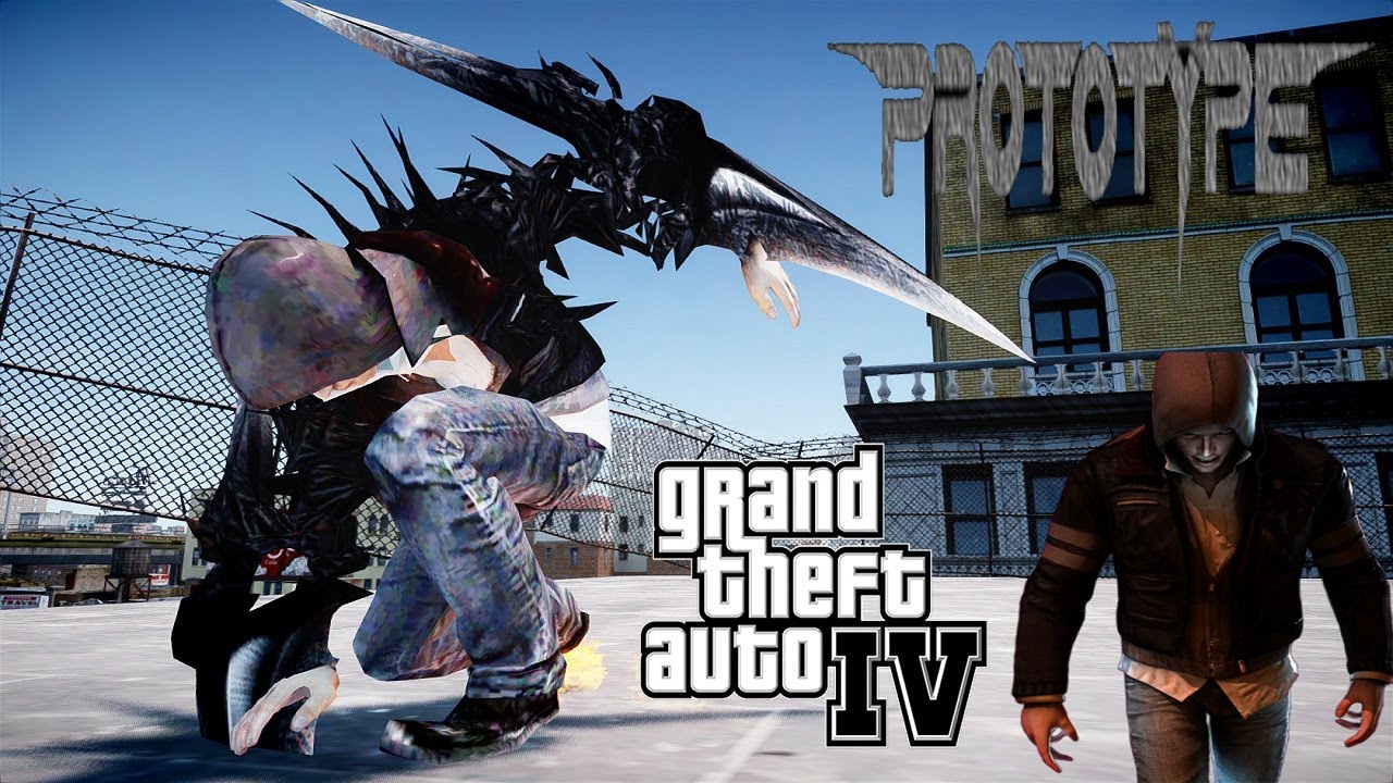ALEX MERCER (PROTOTYPE) - GTA IV HULK SCRIPT MOD