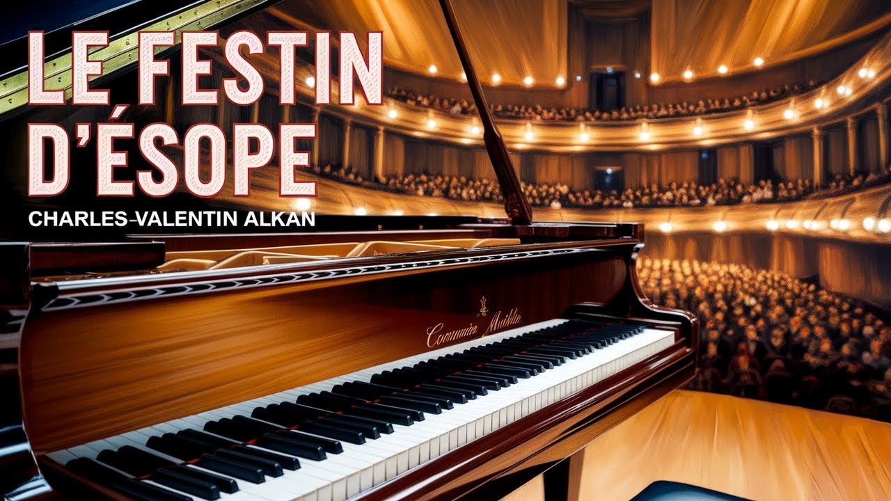 Charles-Valentin Alkan - Le Festin d'Ésope, Op. 39, No. 12 (Synthesia)