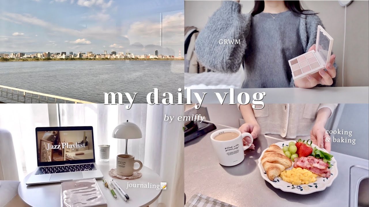 fulfilling days in my life 📝｜work, outings & hobbies｜outfit ideas 👕｜baking & cooking 🍳