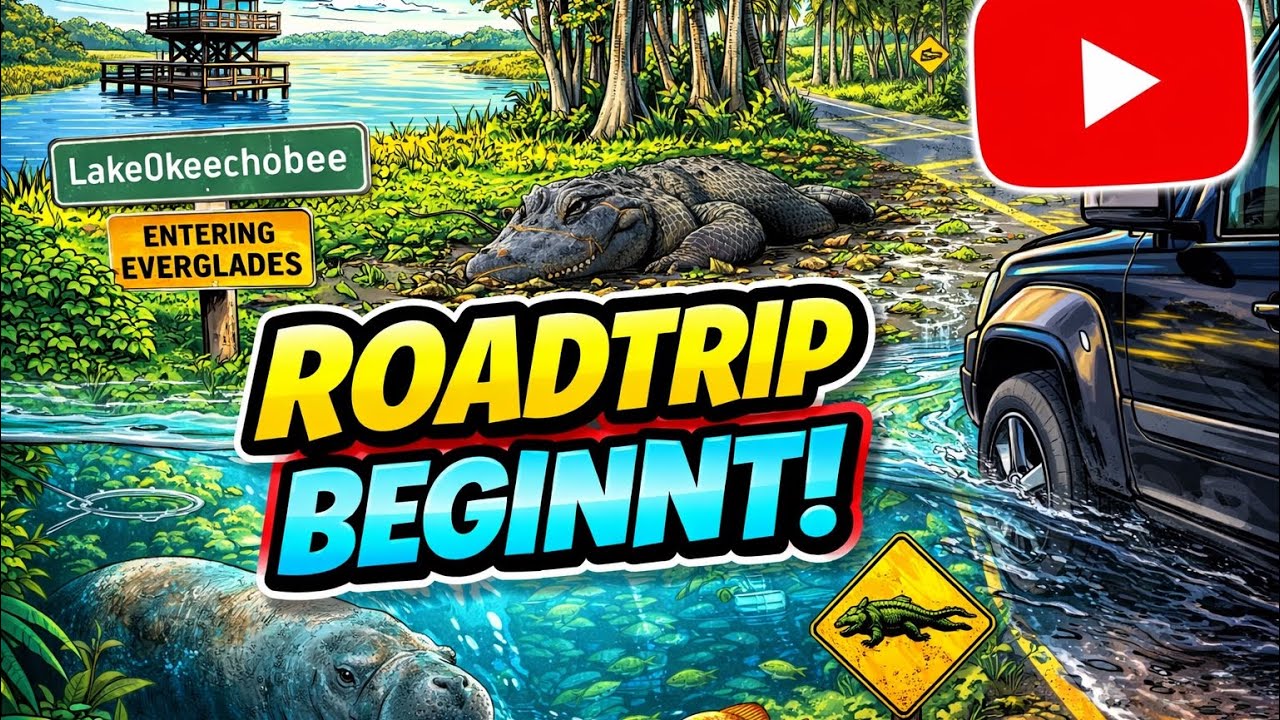 Florida Spring Roadtrip 2026 Day 1 - Roadtrip und Crystal Springs