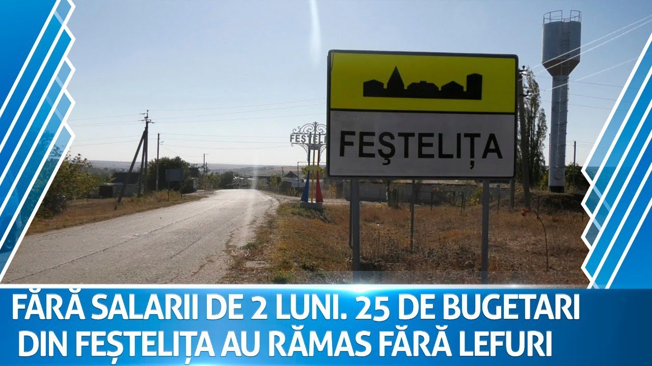25 de bugetari din satul Feștelița nu și-au ridicat lefurile de două luni