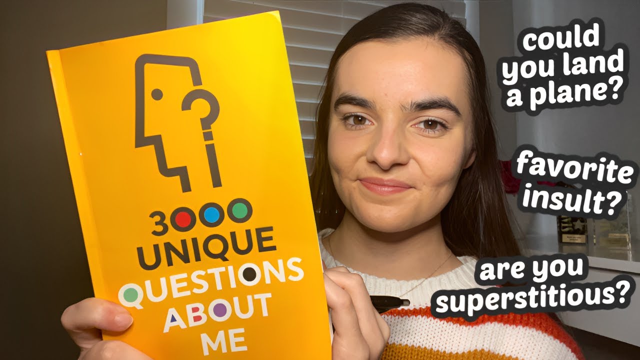 ASMR Asking You 100 VERY Personal Questions