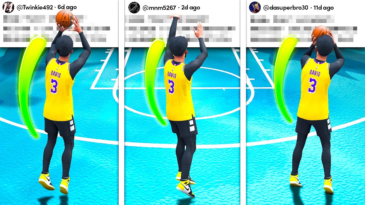 I Asked MY SUBSCRIBERS For THEIR JUMPSHOT On NBA 2K24! (UNLIMITED GREENS)