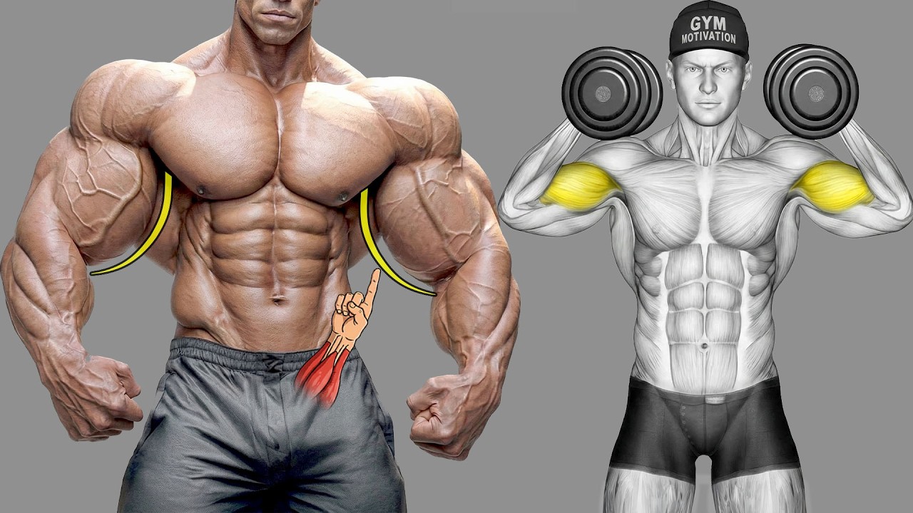 No Gym Needed: 8 Biceps Exercises With Dumbbell Only
