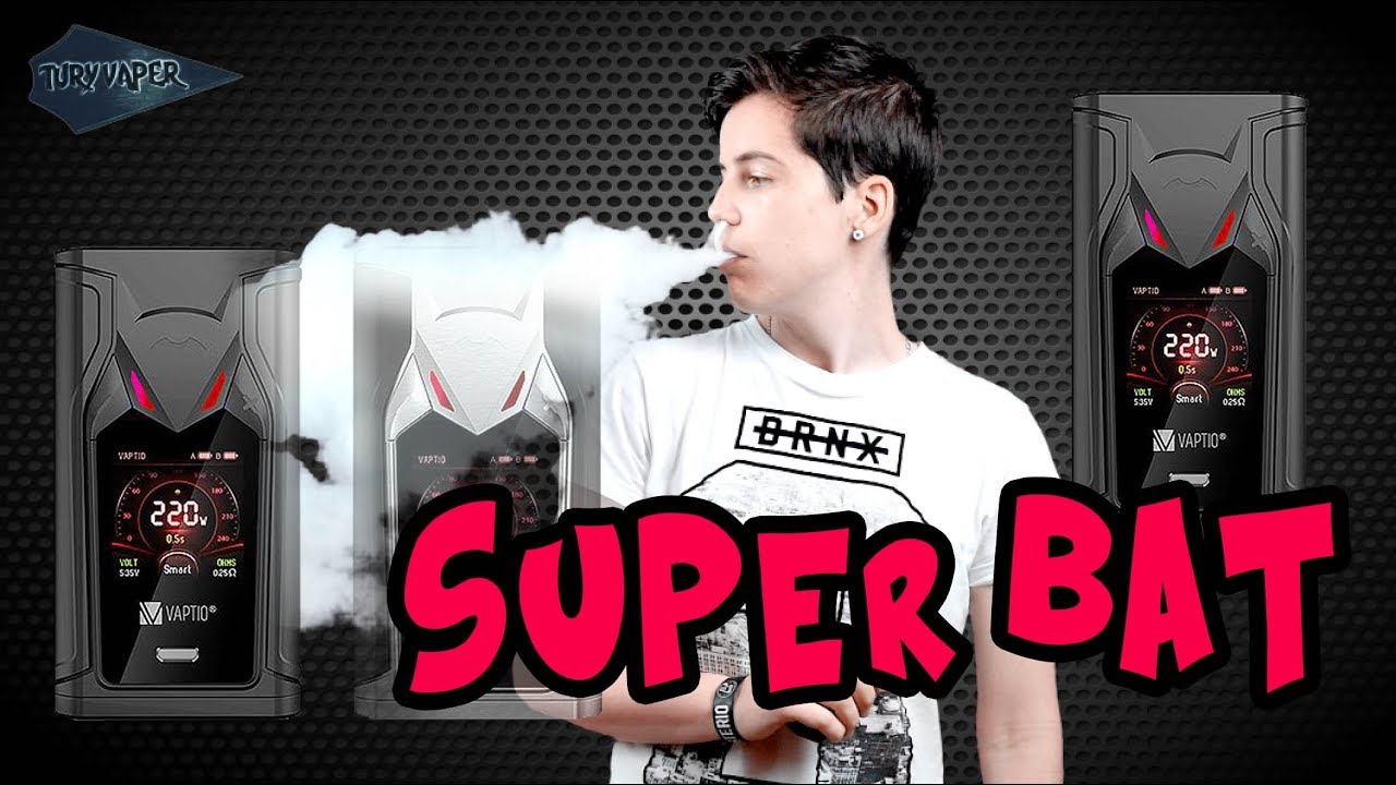 Vaptio SUPER BAT 220w / El mod de Batman / Revisi&oacute;n en espa&ntilde;ol