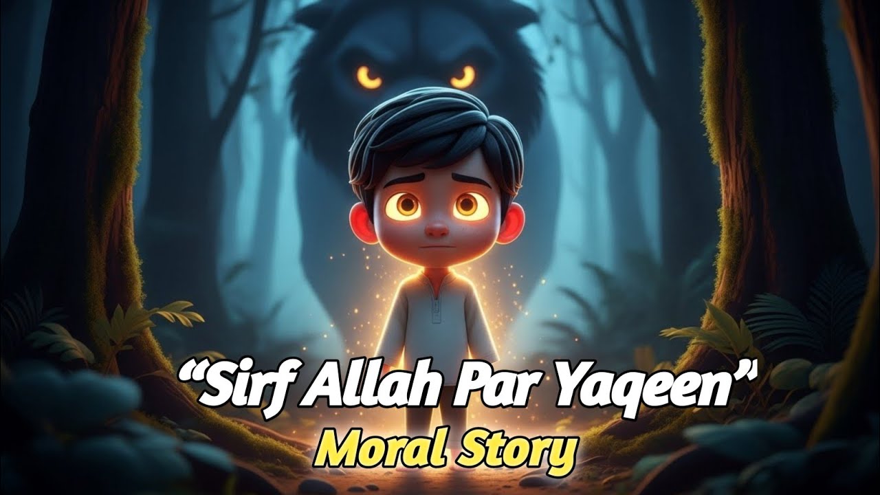 9 Saal Ka Bacha Aur Jungle Ka Khauf | Allah par Yaqeen | Islamic Moral Story 